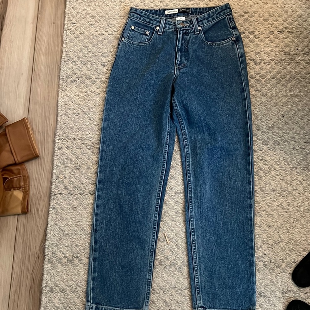 St. John’s Bay denim jeans. Classic fit Size 4p